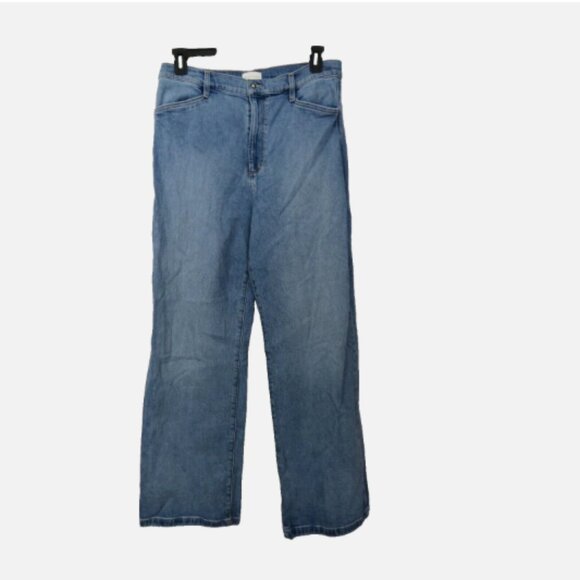 Favorite Daughter size 33 Mischa Wide Leg Baggy Jeans High Rise Denim NEW